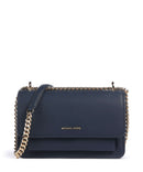 Michael Kors Claire Large Sac porté épaule navy