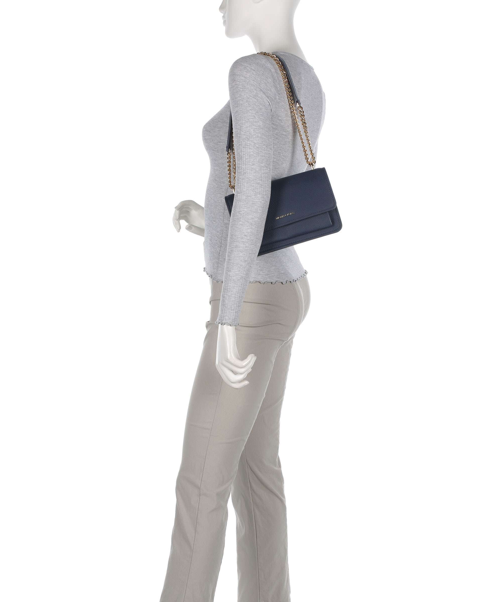 Michael Kors Claire Large Shoulder bag navy