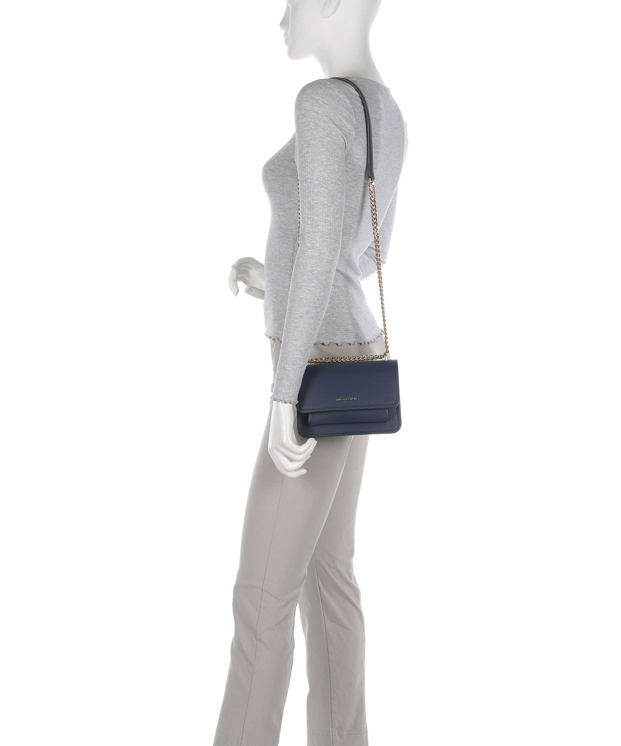 Michael Kors Claire Small Shoulder bag navy