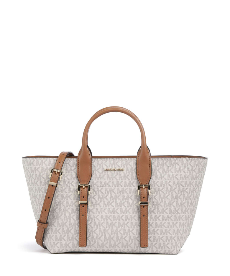 Michael Kors Moore Handbag vanilla/acorn