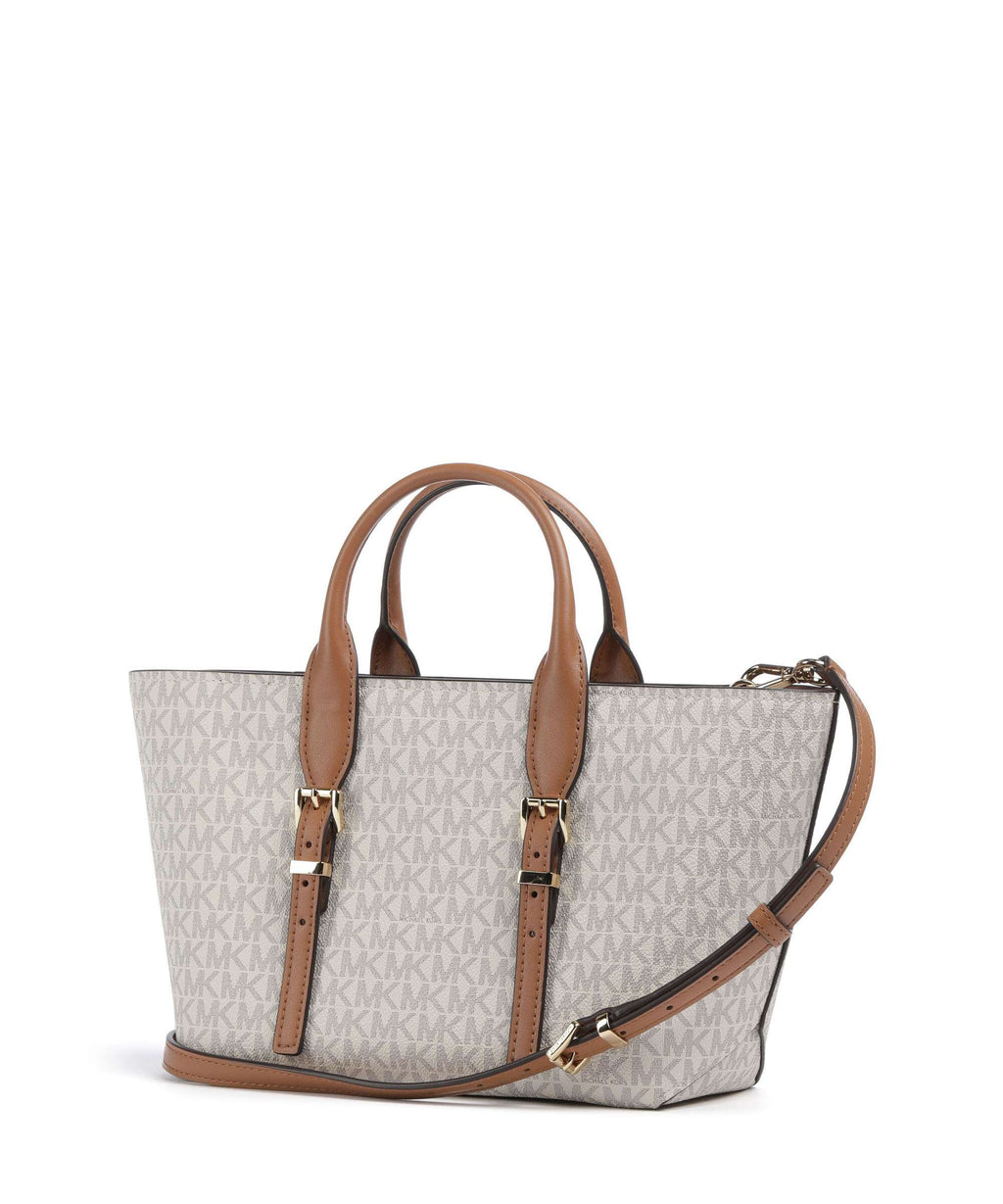 Michael Kors Moore Handbag vanilla/acorn