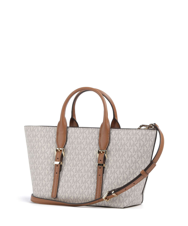 Michael Kors Moore Handbag vanilla/acorn