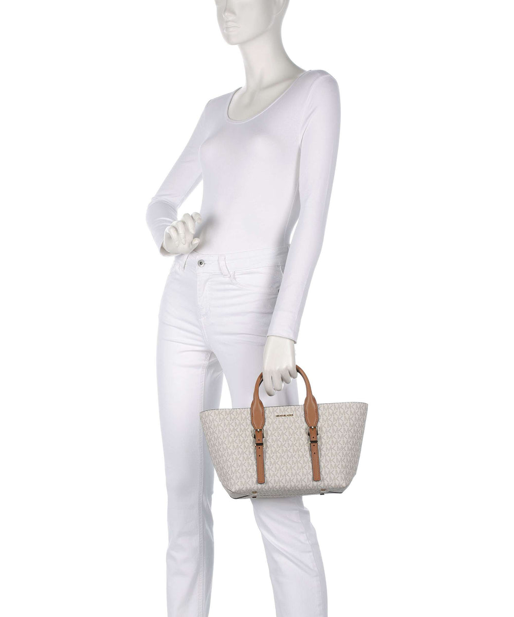 Michael Kors Moore Handbag vanilla/acorn