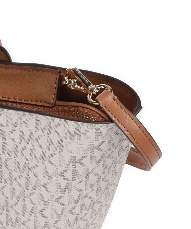 Michael Kors Moore Handbag vanilla/acorn