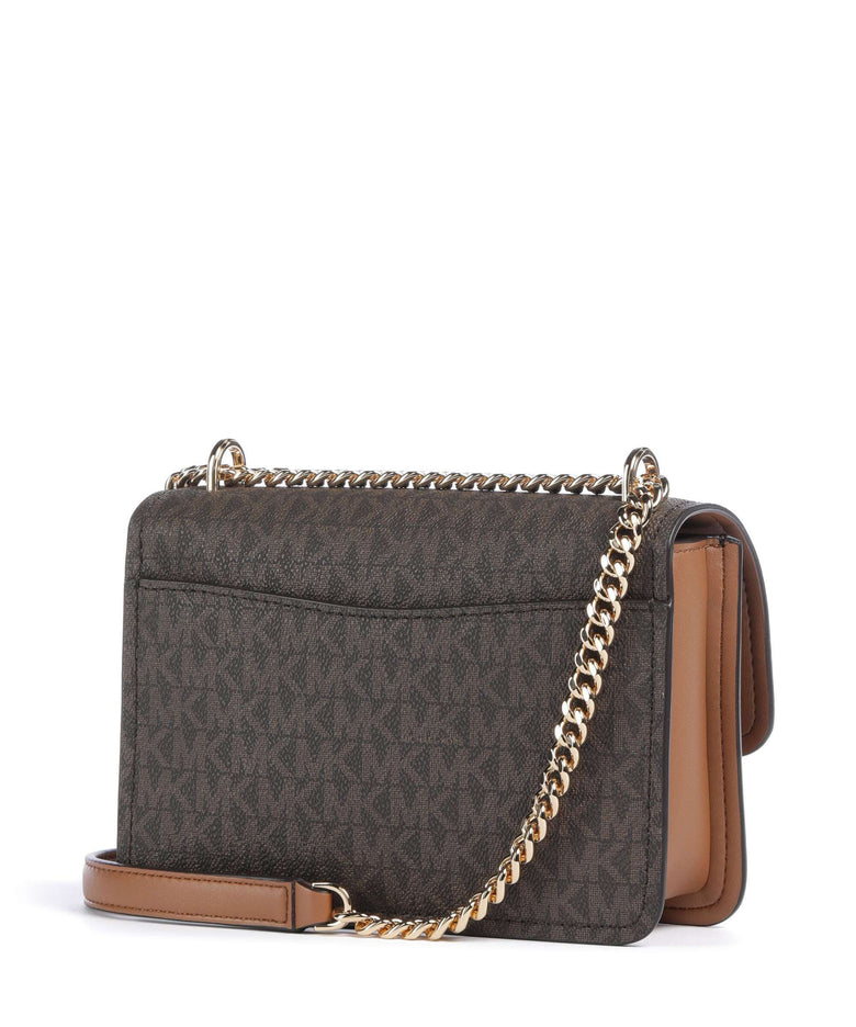 Michael Kors Claire Small Shoulder bag brown/acorn