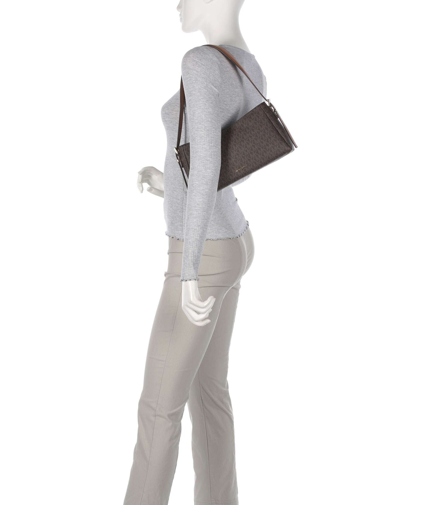 Michael Kors Moore Shoulder bag brown/acorn