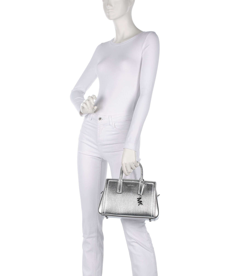 Michael Kors Laila Handbag silver