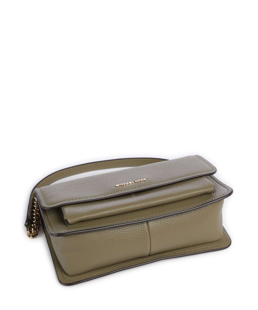 Michael Kors Claire Large Shoulder bag safari green