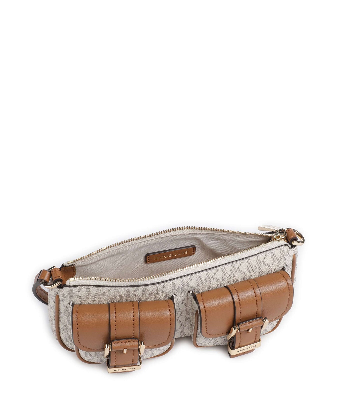 Michael Kors Zoe Shoulder bag vanilla/acorn