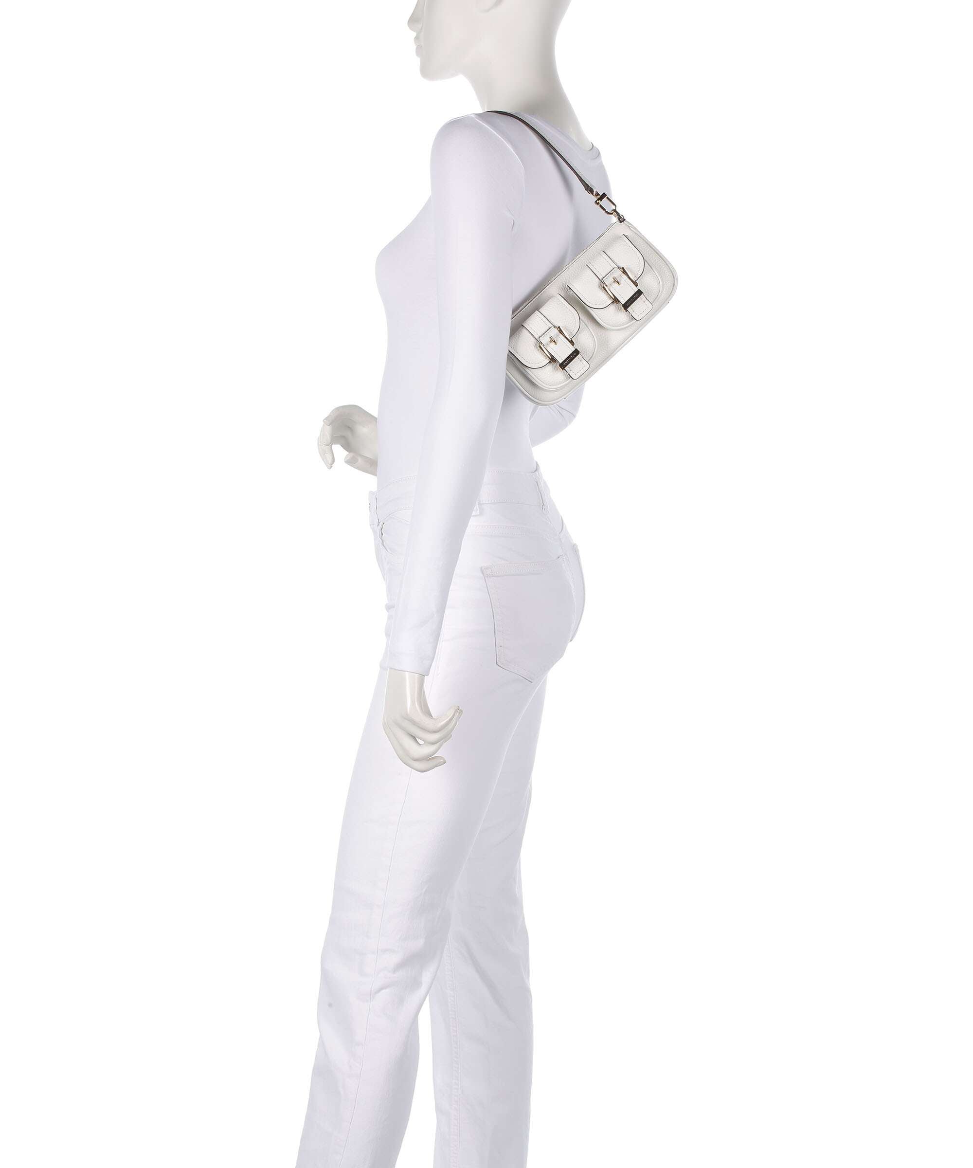 Michael Kors Zoe Small Shoulder bag optic white