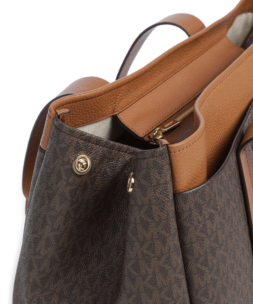 Michael Kors Romee Large Tote bag brown/acorn