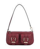 Michael Kors Zoe Small Sac porté épaule mulberry