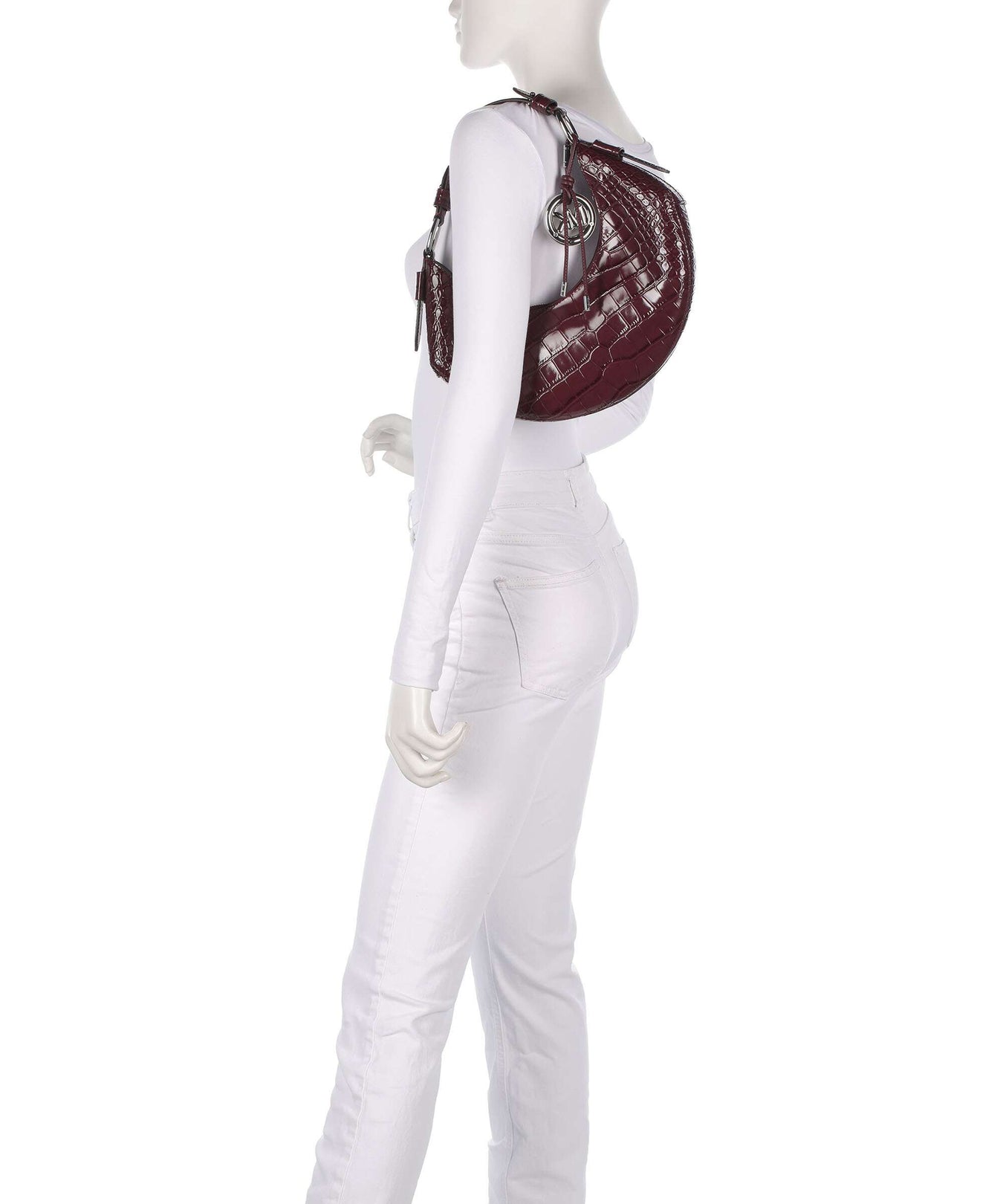 Michael Kors Koa Medium Shoulder bag oxblood