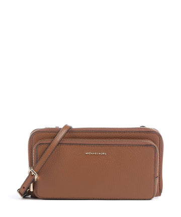 Michael Kors Jet Set Large Continental Crossbody tas luggage