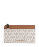 Michael Kors Jet Set Credit card holder vanilla/acorn