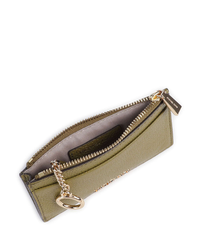 Michael Kors Jet Set Credit card holder pistachio
