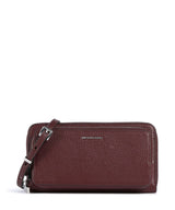 Michael Kors Jet Set Large Continental Sac bandoulière oxblood