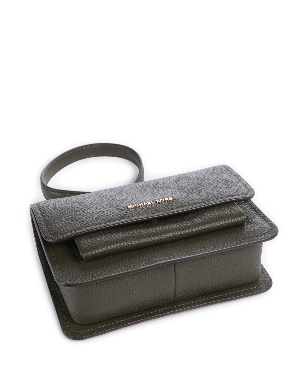 Michael Kors Claire Small Shoulder bag ivy