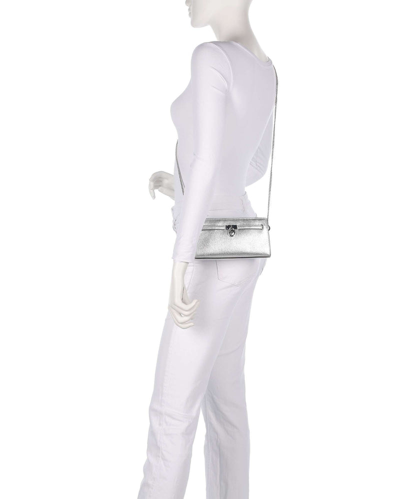 Michael Kors Hamilton Moderne XS Crossbody bag silver