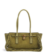 Michael Kors Hamilton Small Schoudertas pistachio