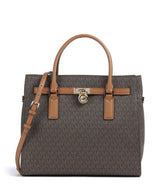 Michael Kors Hamilton Moderne Large Handtas brown/acorn