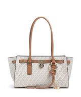 Michael Kors Hamilton Moderne Small Sac porté épaule vanilla/acorn