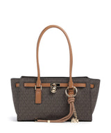 Michael Kors Hamilton Moderne Small Sac porté épaule brown/acorn