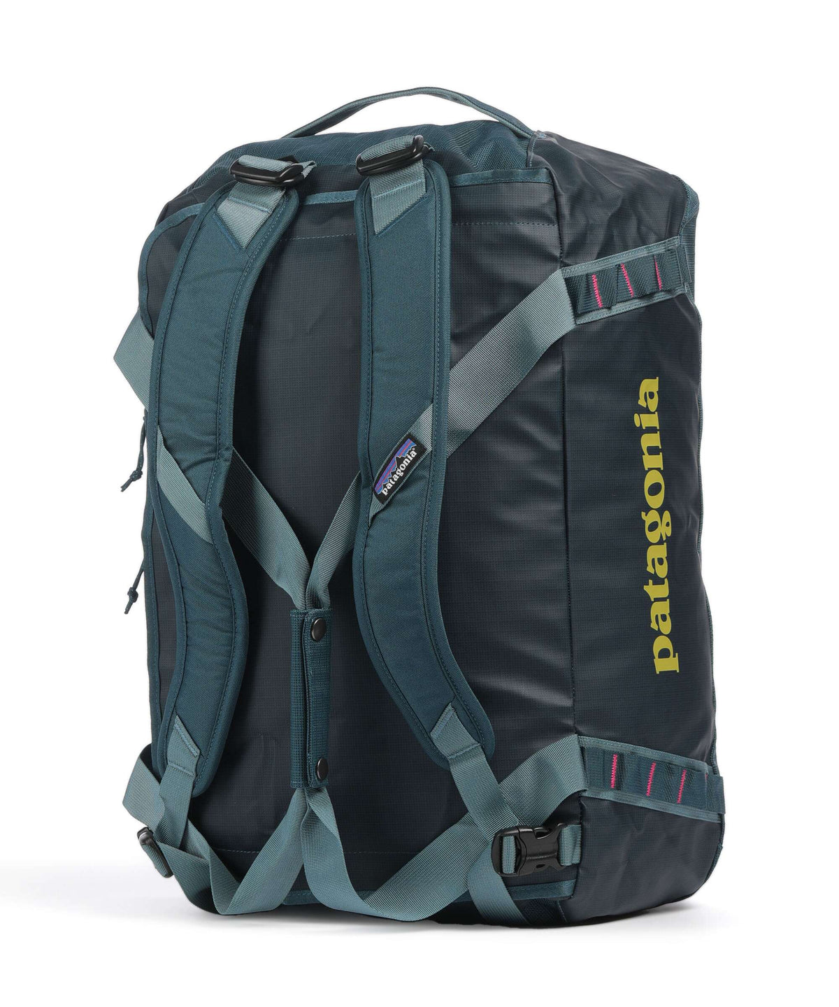 Patagonia Black Hole 40 Travel bag tidal teal w/luminous pink