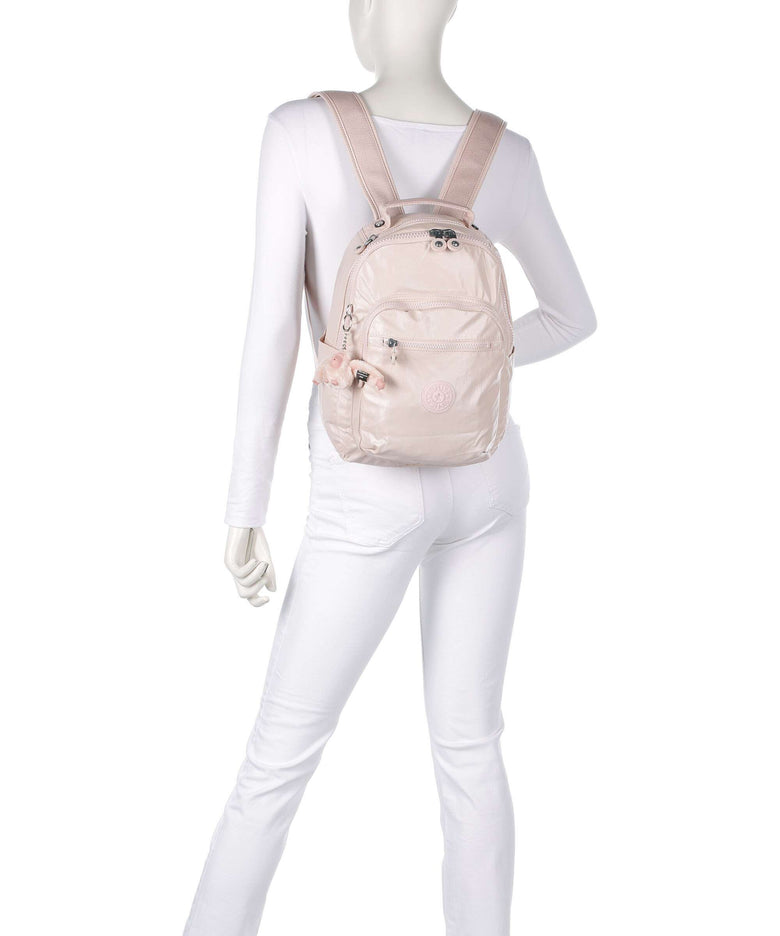 Kipling Basic Seoul S Backpack pink shine