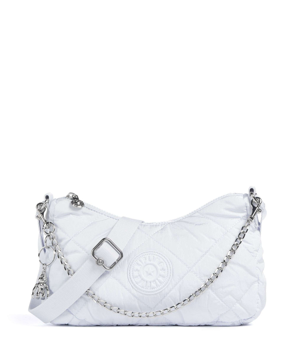Kipling Crinkled Quilt Ayda Up Crossbody bag water blue