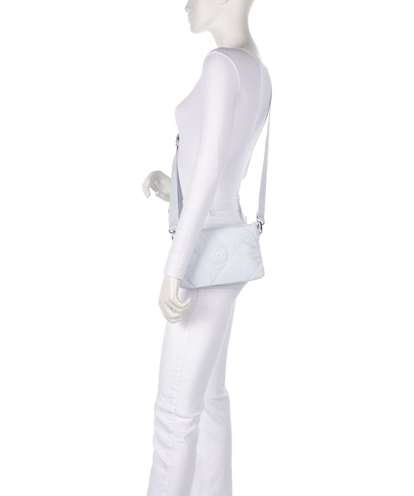 Kipling Crinkled Quilt Riri Crossbody bag water blue