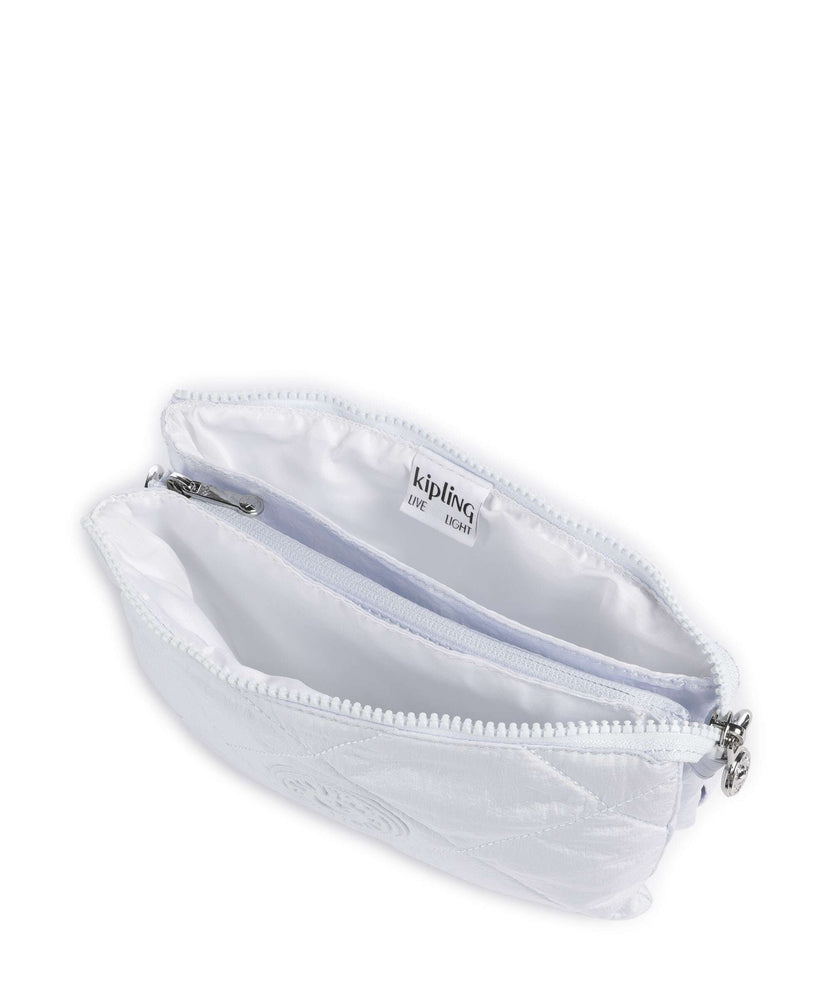 Kipling Crinkled Quilt Riri Crossbody bag water blue