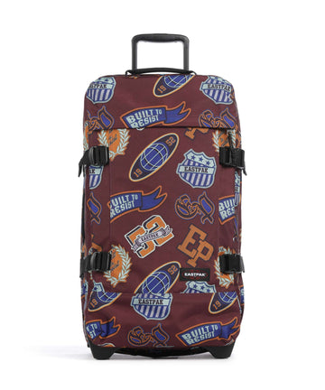 Eastpak Tranverz M Sac de voyage à roulettes clash burgundy