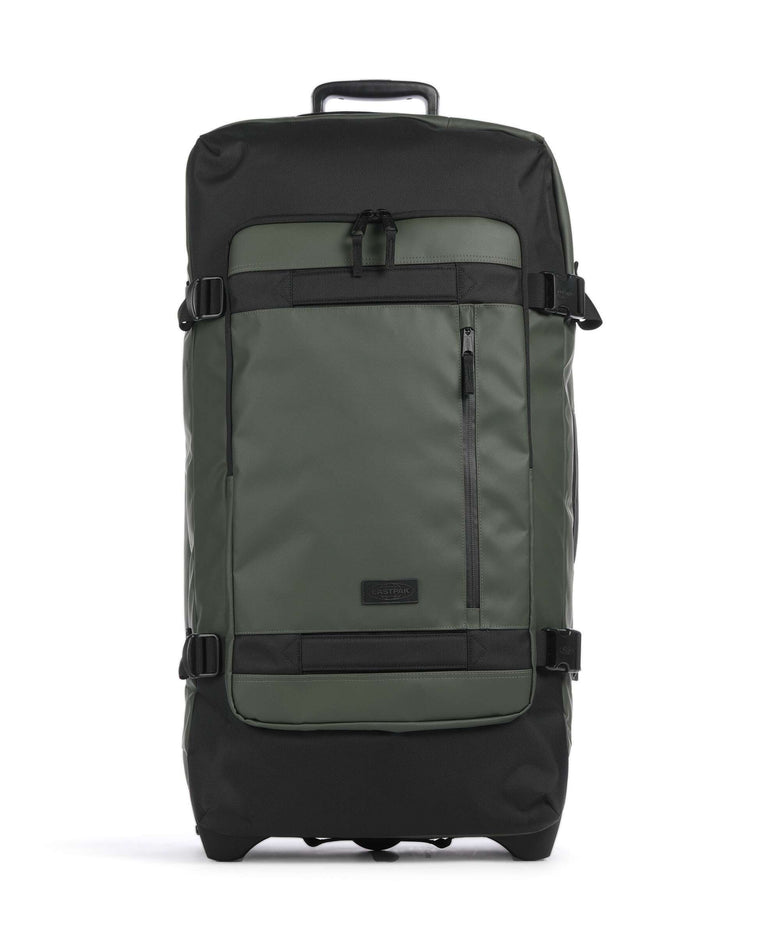 Eastpak Tranverz Cnnct L Travel bag with wheels top khaki
