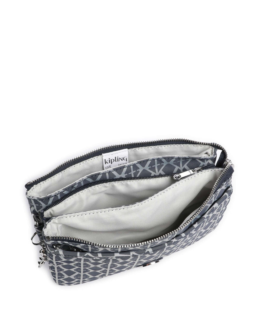 Kipling Elevated Riri Crossbody bag navy sign