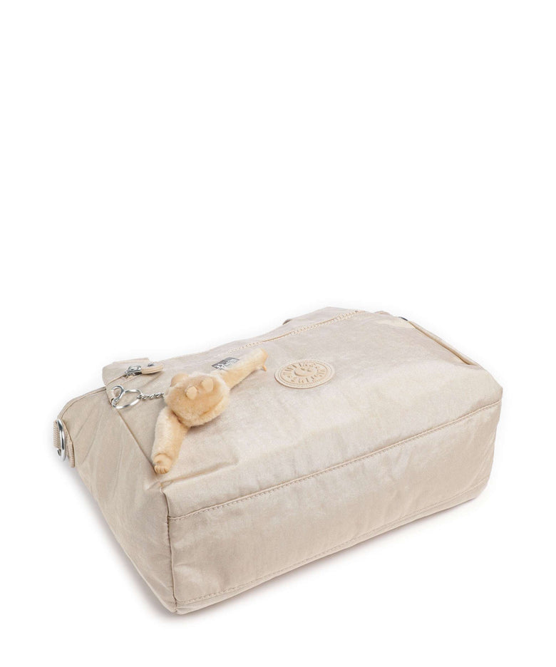 Kipling Basic Elysia Shoulder bag sparkled beige