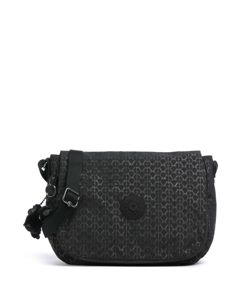 Kipling Basic Earthbeat M Shoulder bag signature embossed