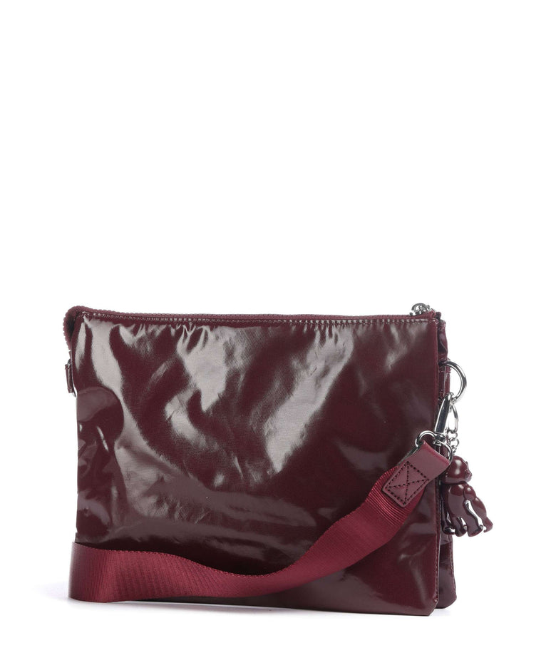 Kipling Elevated Riri L Crossbody bag high gloss wine