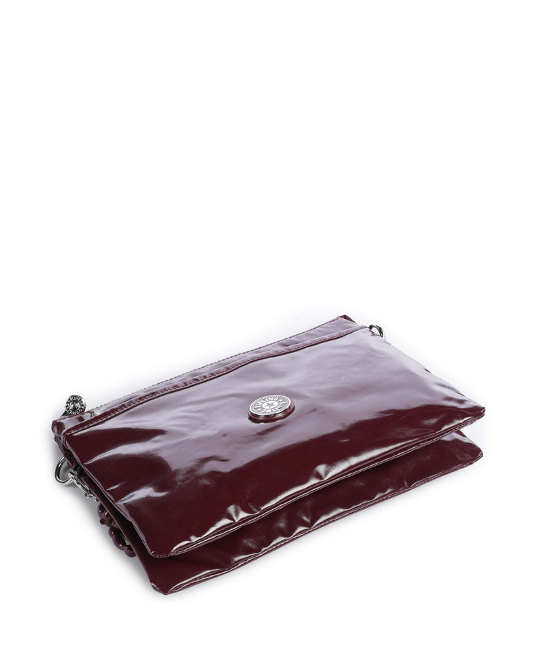 Kipling Elevated Riri L Crossbody bag high gloss wine