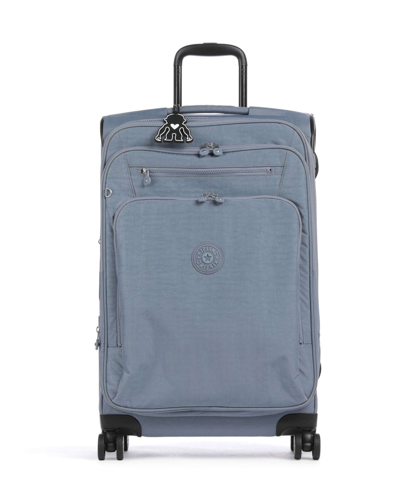 Kipling Basic New Youri M Spinner (4 wheels) blue stone