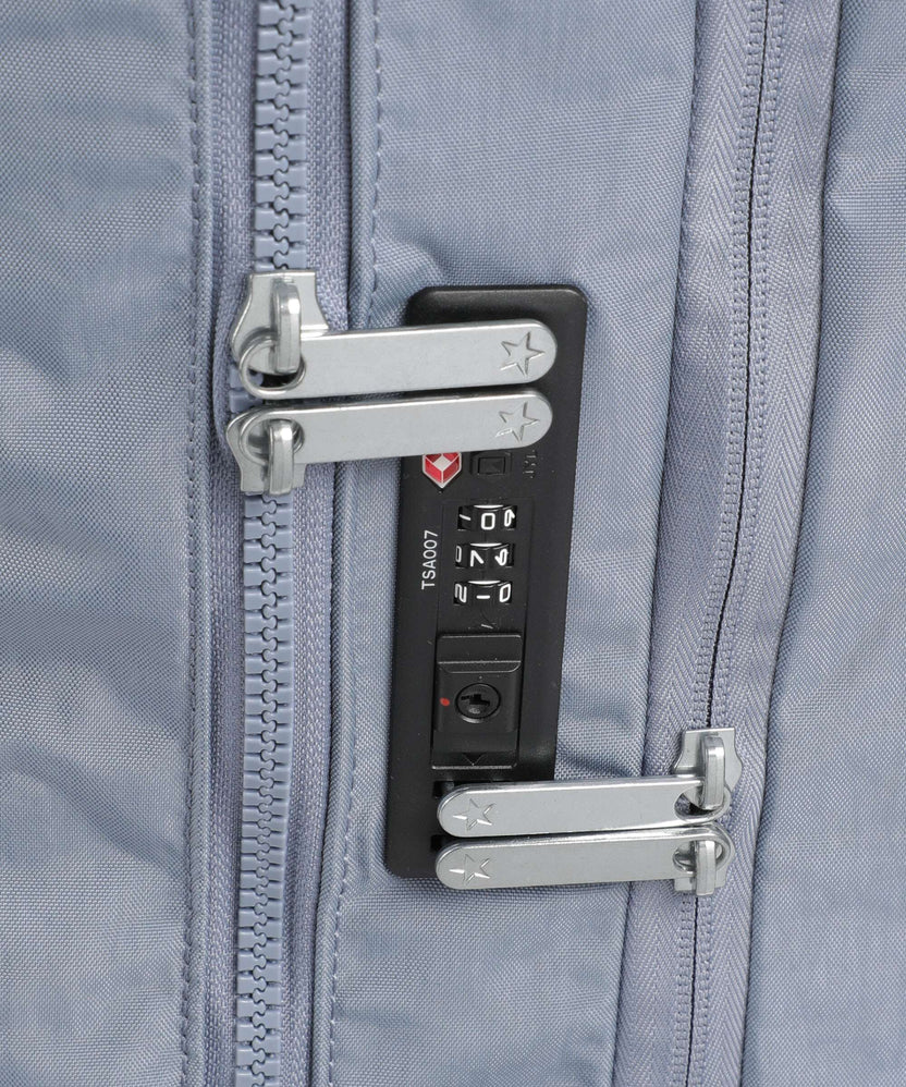 Kipling Basic Aviana L Travel bag with wheels blue stone