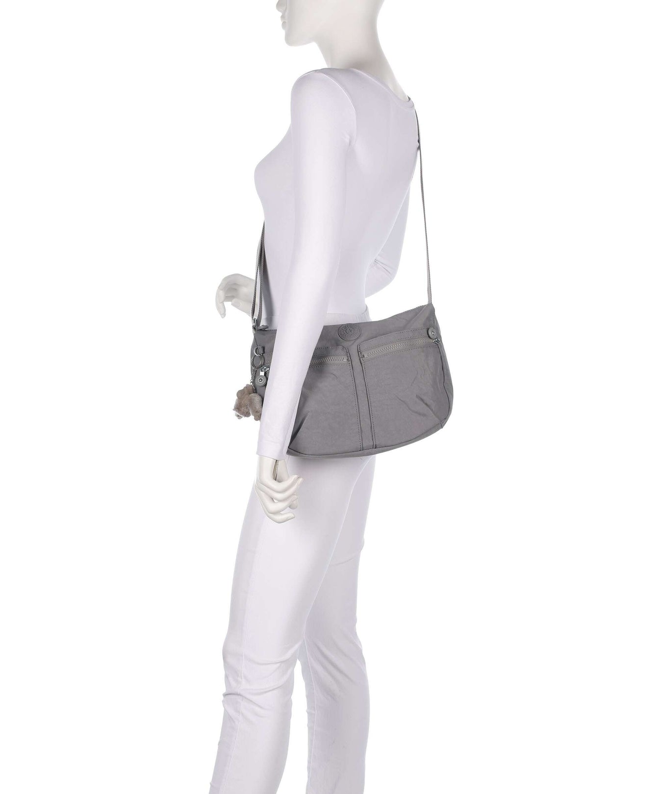 Kipling Basic Izellah Crossbody bag inviting grey