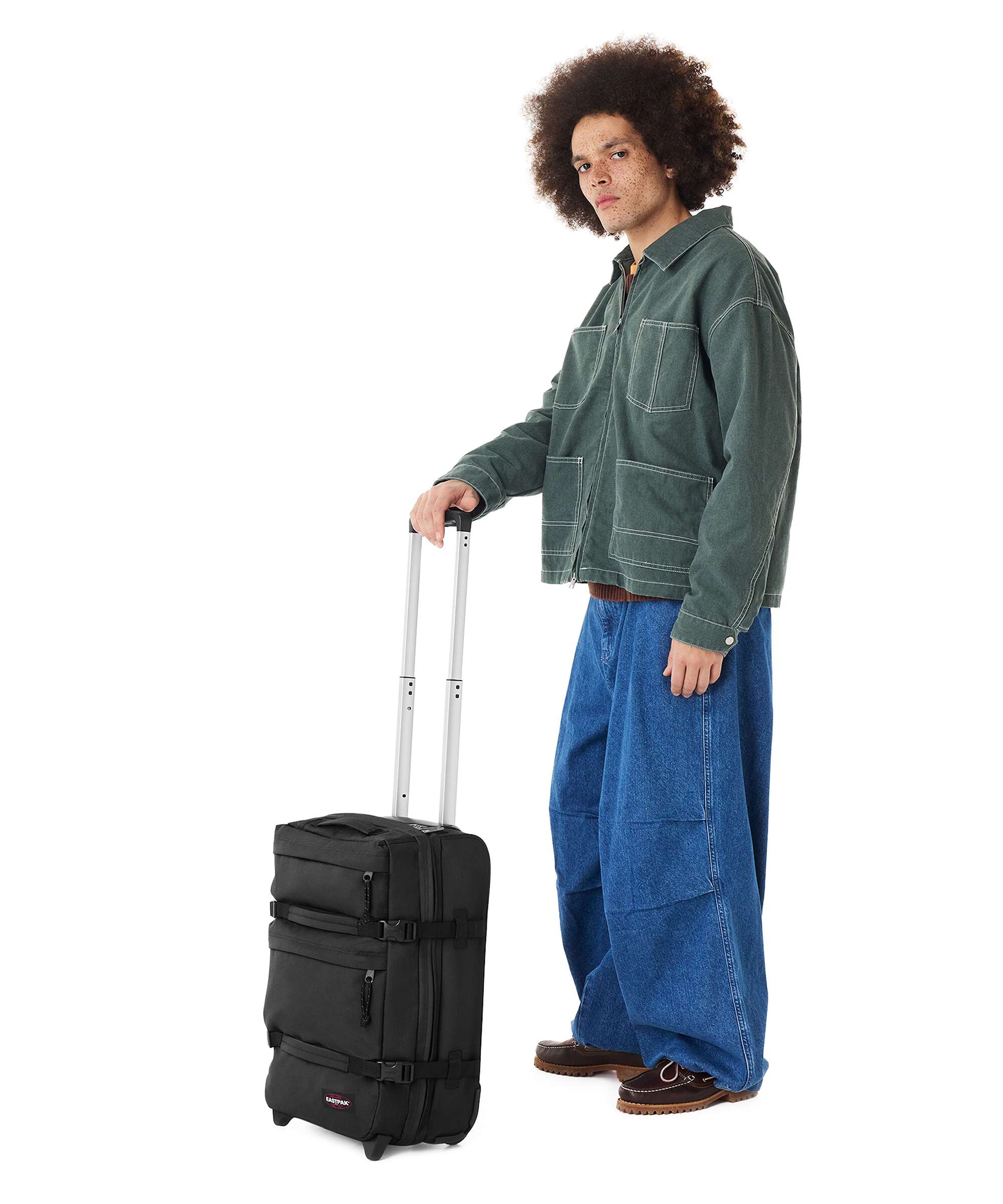 Eastpak Transit'R Plus Core S Travel bag with wheels black