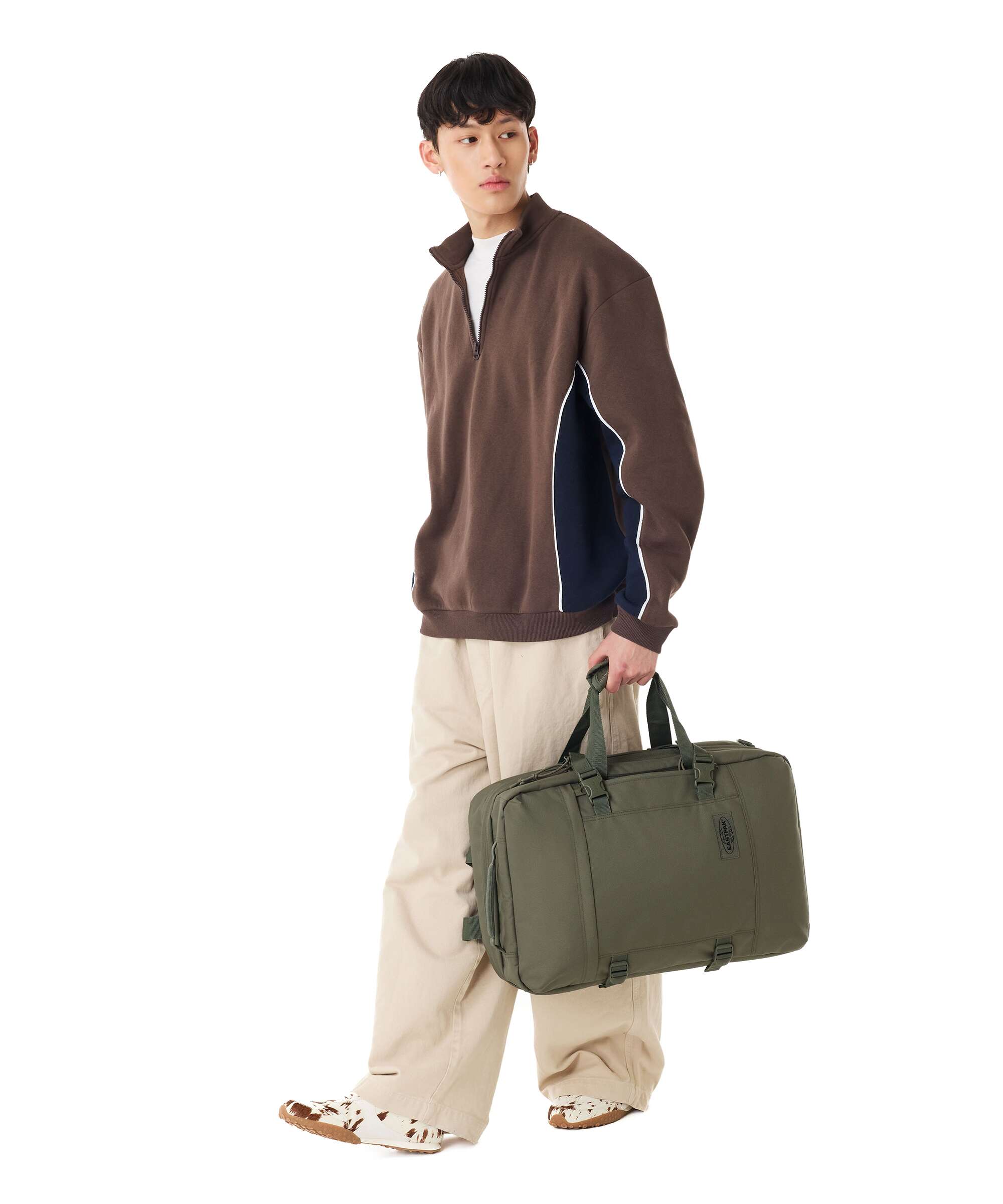 Eastpak Travelpack Mono Travel backpack khaki