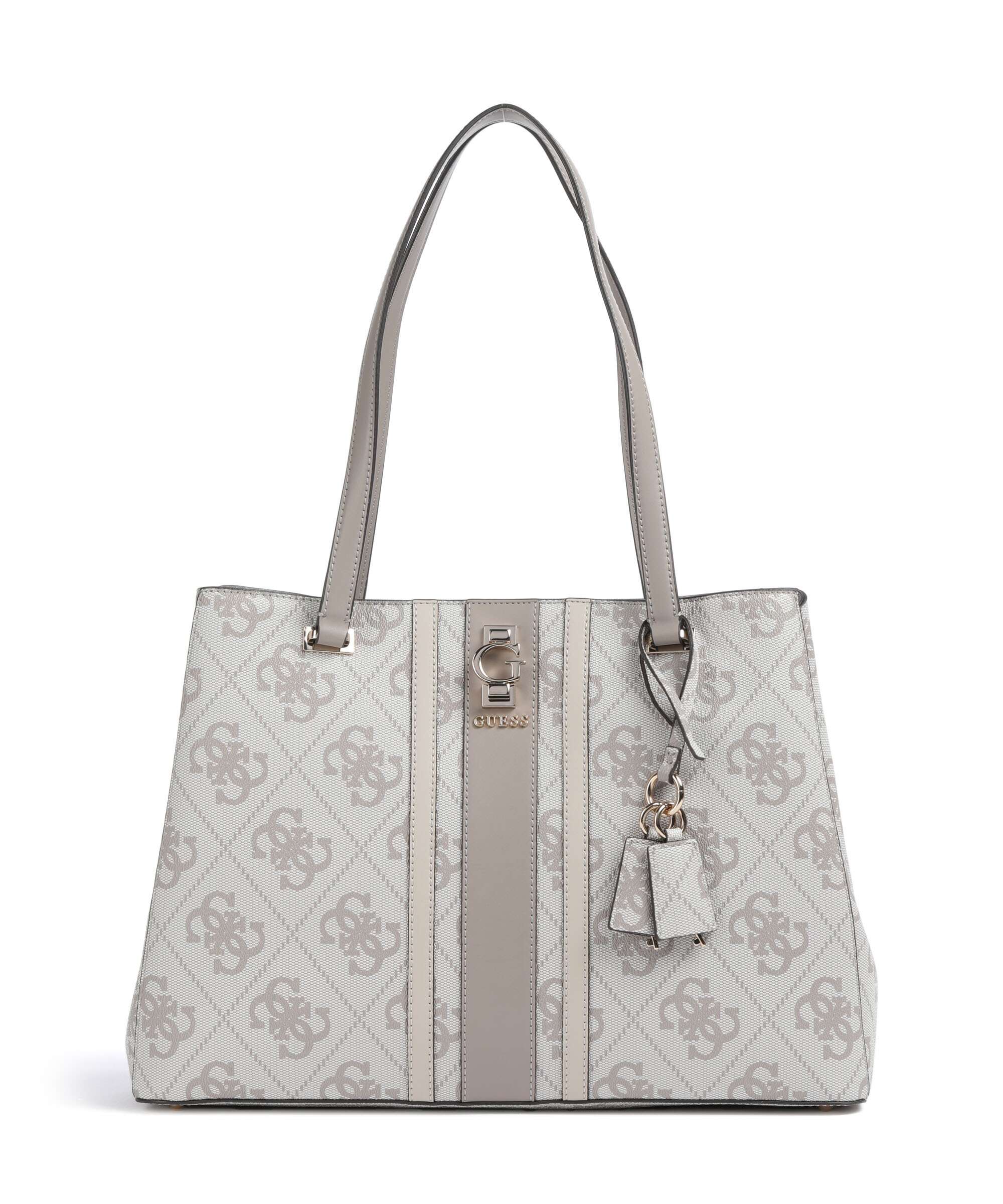 Guess Erenia Tote bag dark taupe logo