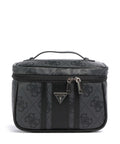 Guess Erenia Toiletry bag coal logo