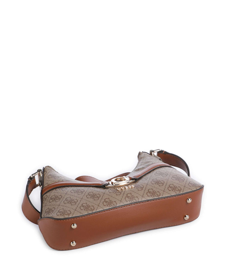 Guess Dea Crossbody bag latte logo