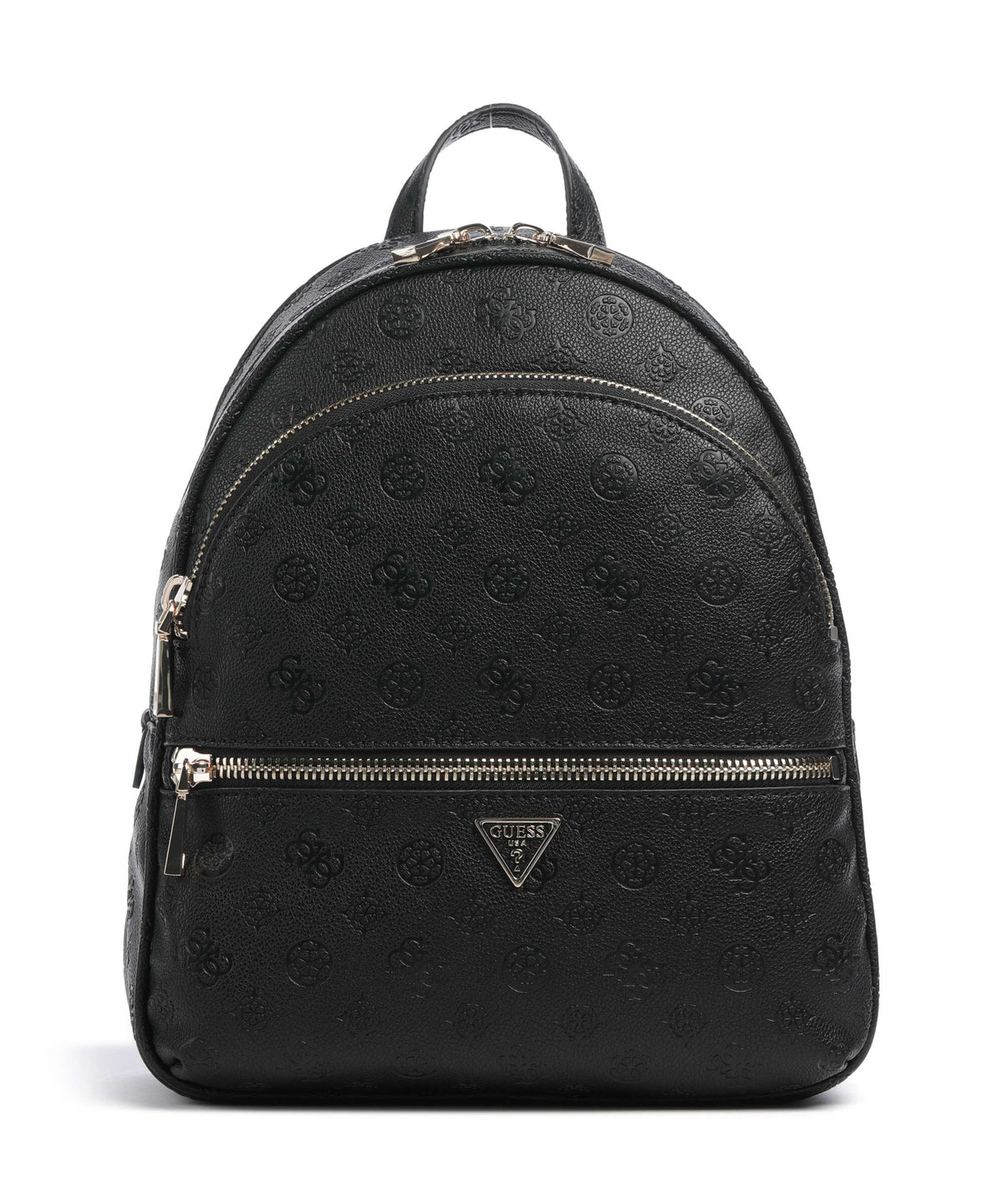 Guess Manhattan II Large Backpack black logo