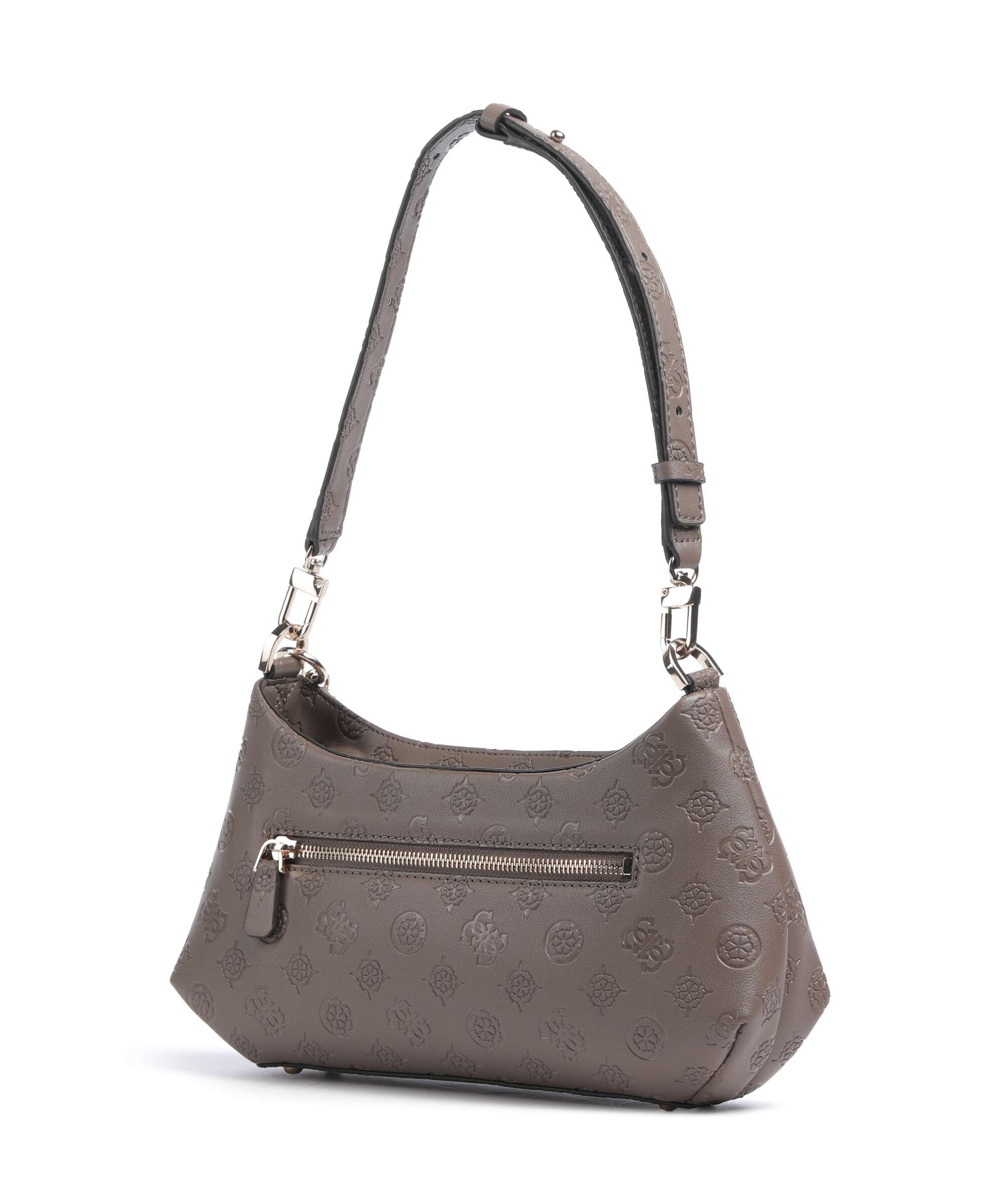 Guess Carmella Shoulder bag taupe logo