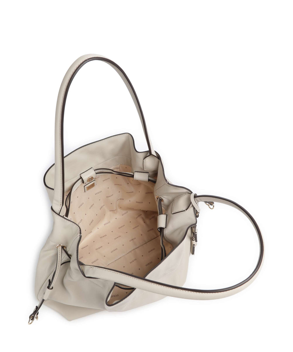 Guess Karima Bucket bag bone